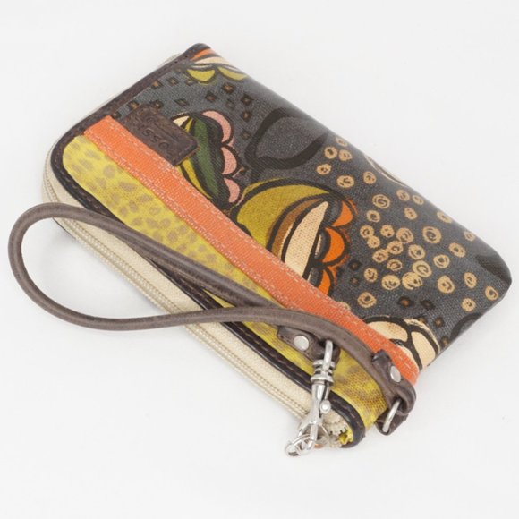 Fossil Bohemian Patterned Wristlet Wallet - Picture 3 of 6